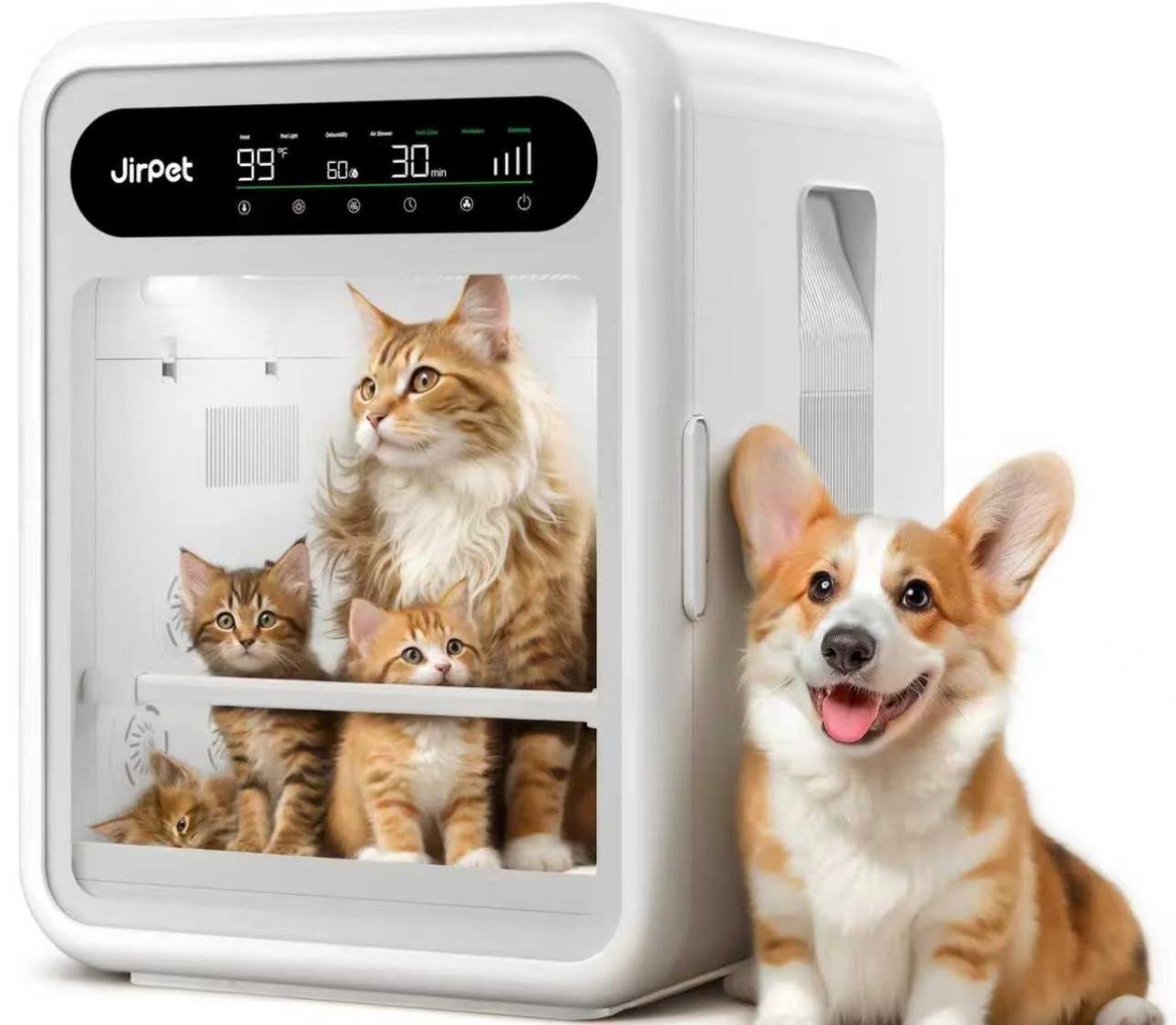JirPet Hands-Free Pet Dryer